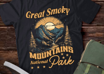 Great Smoky Mountains National Park Retro Vintage Gift lts-d