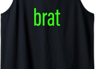 Green Brat Tank Top