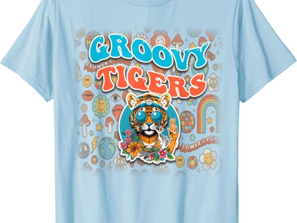 Groovy tiger t-shirt