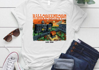 Halloweentown Est 1998 Retro Halloweentown University lts-d graphic t shirt