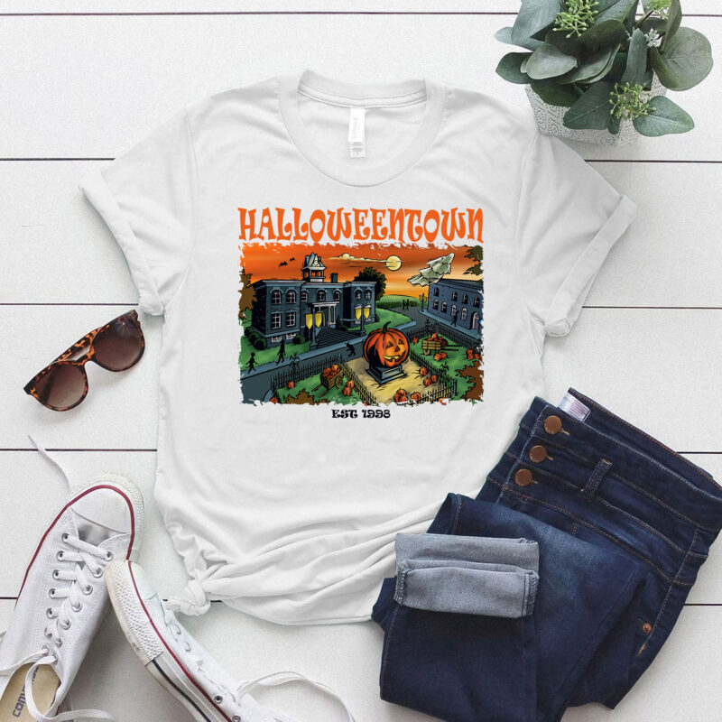 Halloweentown Est 1998 Retro Halloweentown University lts-d