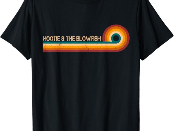 Hootie & the blowfish retro stripes musician vintage t-shirt