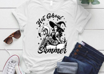 Hot Ghoul Summer Shirt Fear Girl Summer Funny Summer Halloween lts-d graphic t shirt