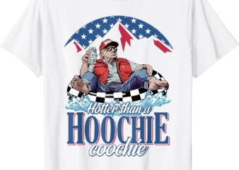 Hotter Than A Hoochie Coochie Funny Shirt graphic t shirt