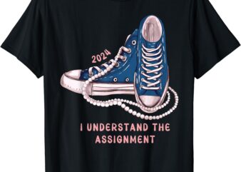 I Understand the Assignment Vote Blue Election 2024 T-Shirt