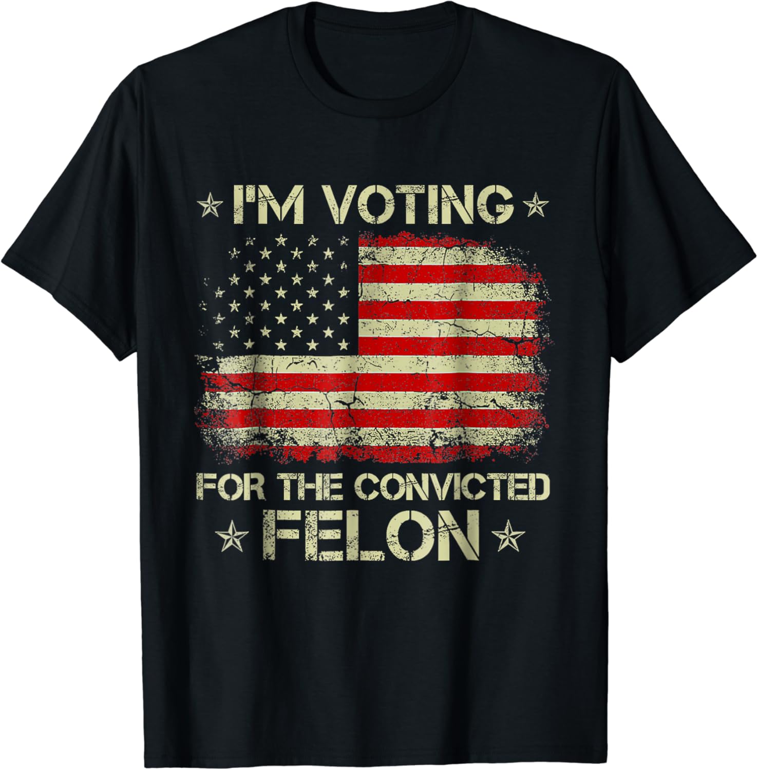 I'm Voting Convicted Felon 2024 T-Shirt - Buy t-shirt designs