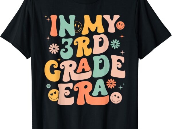 In my 3rd grade era first day back to school teacher kid t-shirt