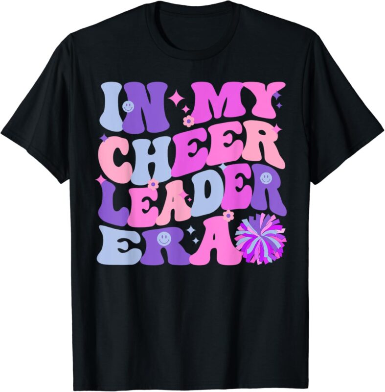 In My Cheerleader Era Cheerleading Girls Teens Women T-Shirt