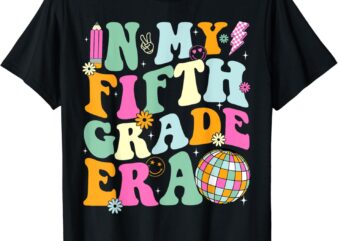 In My Fifth Grade Era Back To School 5th Grade Teacher T-Shirt
