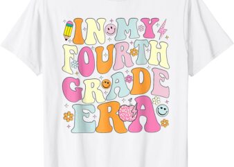 In My Fourth Grade Era 4th Grade Back to School T-Shirt