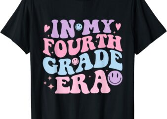 In My Fourth Grade Era Back to School 4th Grade Teacher Team T-Shirt