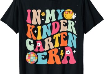 In My Kindergarten Era Boys Girls Back To School Kinder T-Shirt