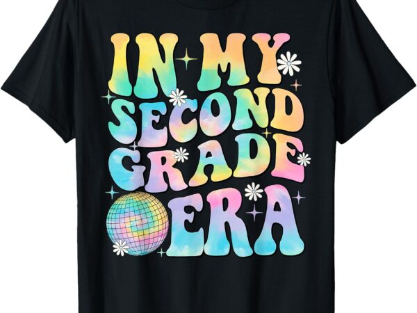 In my second grade era 2nd grade girl teacher back to school t-shirt