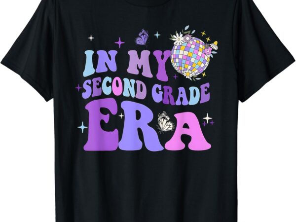 In my second grade era back to school 2nd grade teacher t-shirt