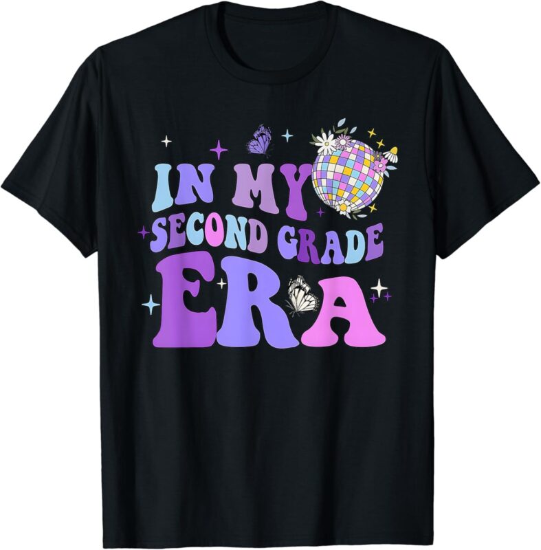 In My Second Grade Era Back to School 2nd Grade Teacher T-Shirt