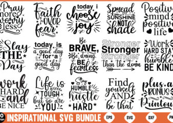 Inspirational Quotes SVG Bundle Inspirational SVG, Motivatio Motivational Svg Motivational Svg Bundle Motivational Bundle Svg Motivational Q t shirt design for sale