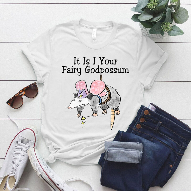 It Is I Your Fairy Godpossum Cute Fairy God Possum lts-d