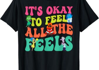 It’s Okay To Feel All The Feels Mental Health T-Shirt