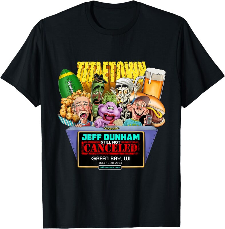 Jeff Dunham Green Bay, WI (2024) T-Shirt