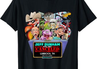 Jeff Dunham Lubbock, TX (2024) T-Shirt