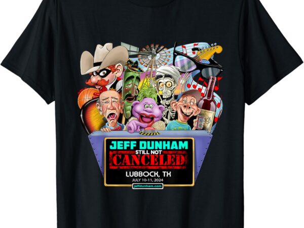 Jeff dunham lubbock, tx (2024) t-shirt