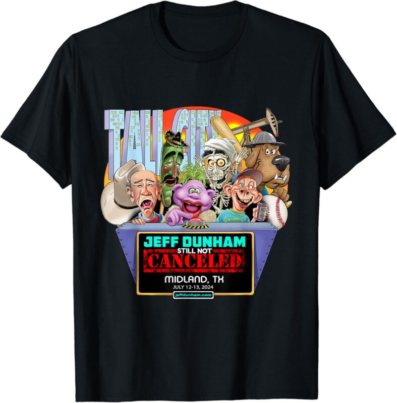 Jeff Dunham Midland, TX (2024) T-Shirt