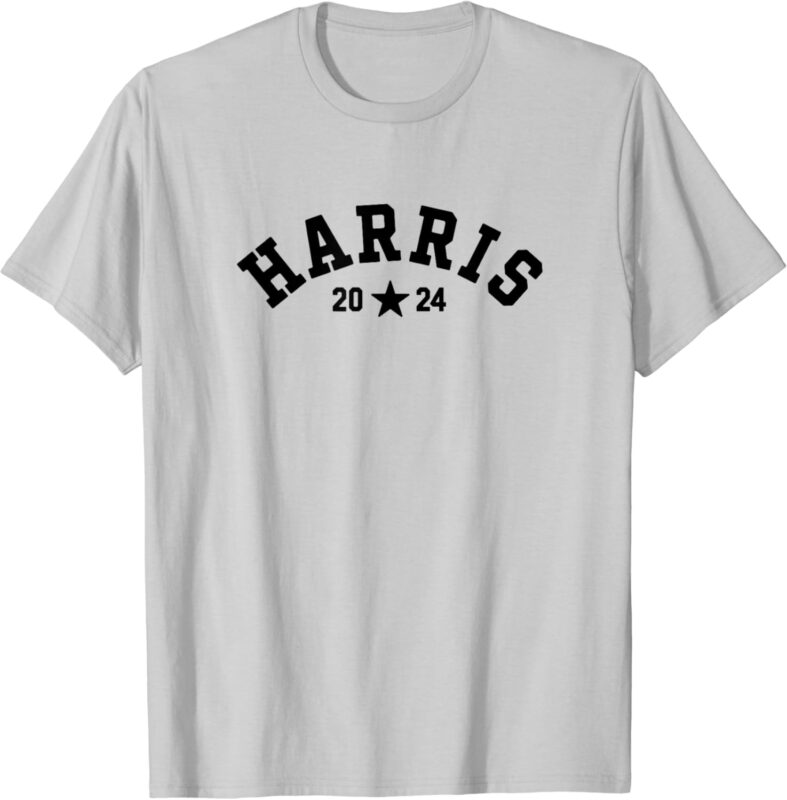 Kamala 2024 Vintage Curved Baseball Font Kamala Harris 2024 T-Shirt