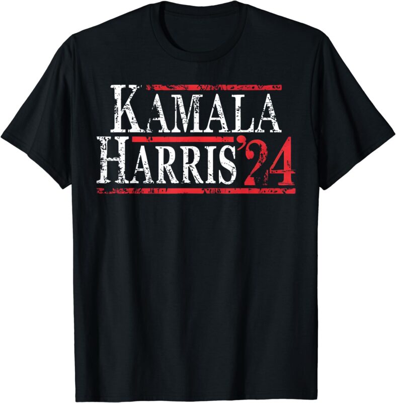 Kamala Harris 2024 For President Campaign T-Shirt