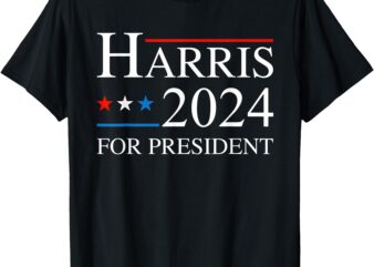 Kamala Harris 2024 For President Election Campaign T-Shirt (2)