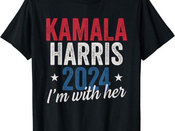 Kamala harris 2024 support i’m with her kamala harris 2024 t-shirt