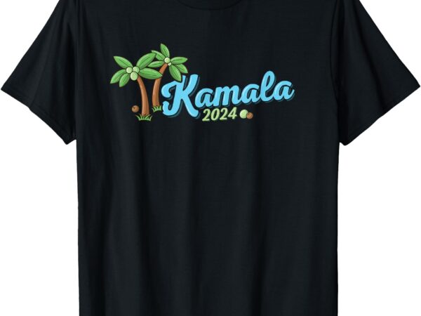 Kamala harris coconut tree 2024 democrat for president t-shirt (2)