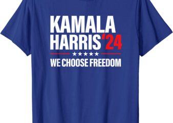 Kamala Harris for President 2024 Election Campaign Freedom T-Shirt