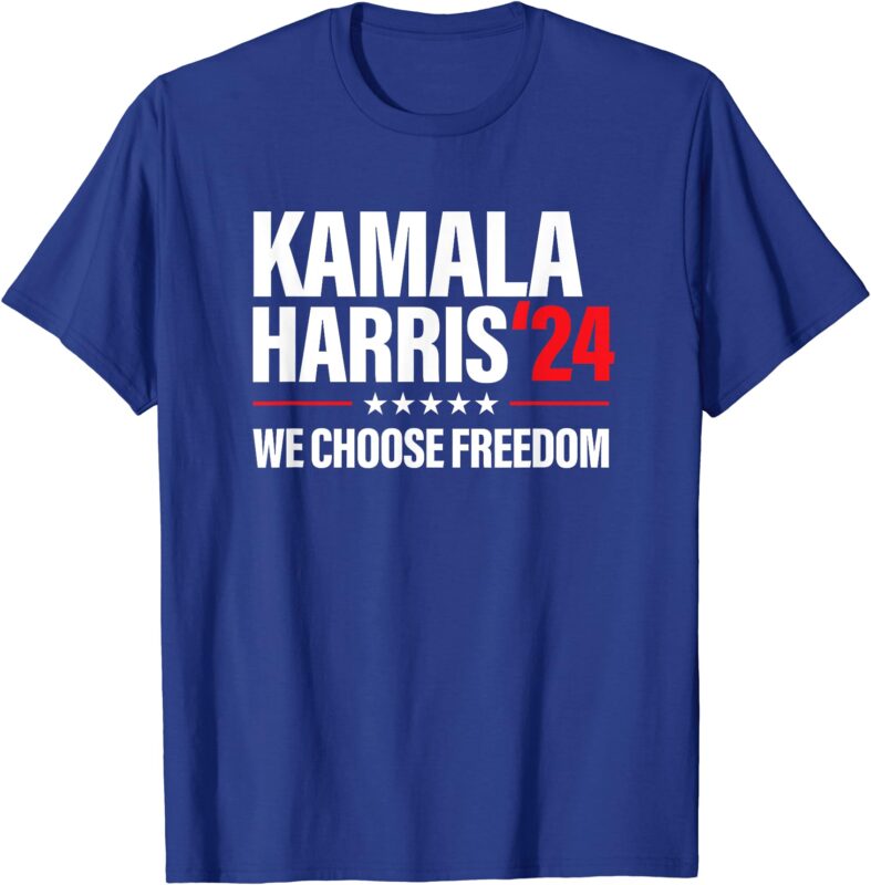 Kamala Harris for President 2024 Election Campaign Freedom T-Shirt