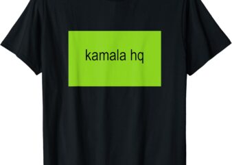 Kamala Hq Brat meme Funny Adult Tee T-Shirt