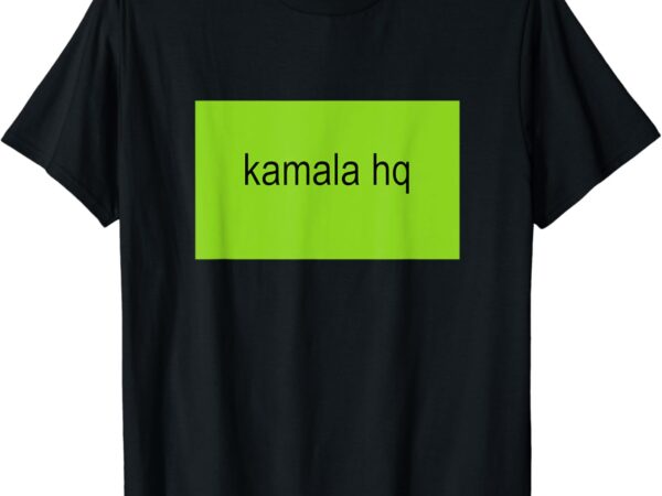 Kamala hq brat meme funny adult tee t-shirt