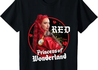 Kids Descendants 4 – Red Princess Of Wonderland Broken Hearts T-Shirt