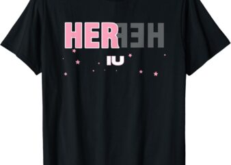 Korean KPOP IU letters T-Shirt