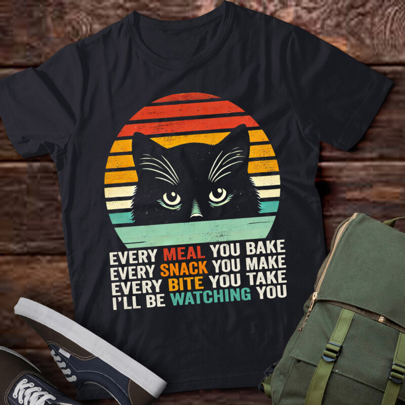 LT-P11 Funny Cat Retro Cat Owner Humor Cat Lover