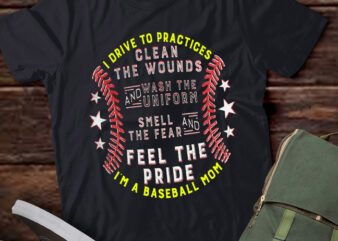 LT229 I Drive To Practices Baseball Mom Gifts For Women t shirt vector graphic