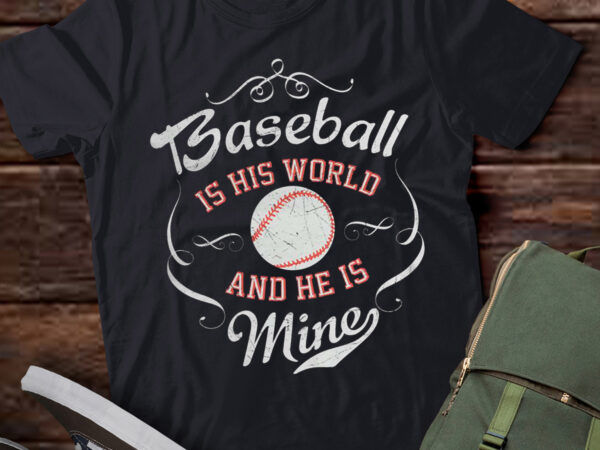 Lt232 he is mine baseball mom shirts for women baseball team t shirt vector graphic