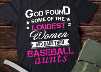 LT239 Mom Baseball Aunts God Family Baseball Christian Women