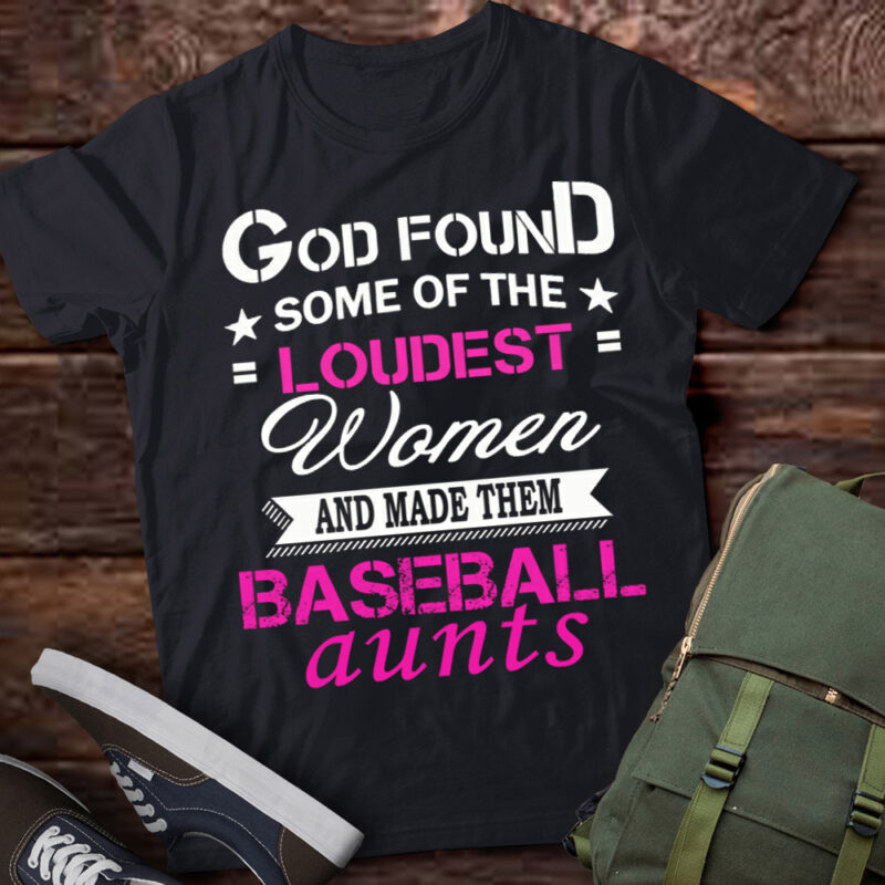 LT239 Mom Baseball Aunts God Family Baseball Christian Women