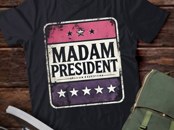 Lt250 madam president kamala 2024 gift for women t shirt vector graphic