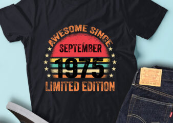 LT93 Birthday Awesome Since September 1975 Limited Edition