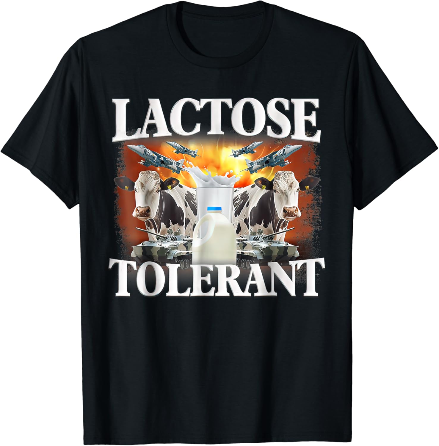 Lactose Tolerant T-Shirt - Buy t-shirt designs