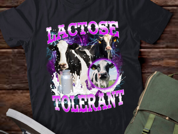 Lactose tolerant vintage retro milk 90s funny meme lts-d t shirt vector graphic