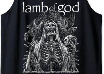 Lamb of God – The Deth Tank Top t shirt vector graphic