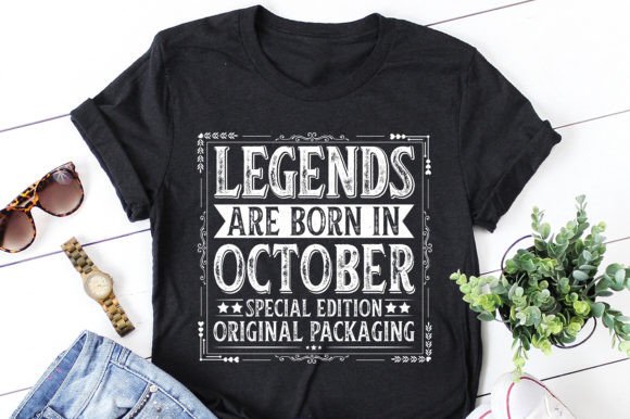 Legend Birthday T-Shirt Design Bundle