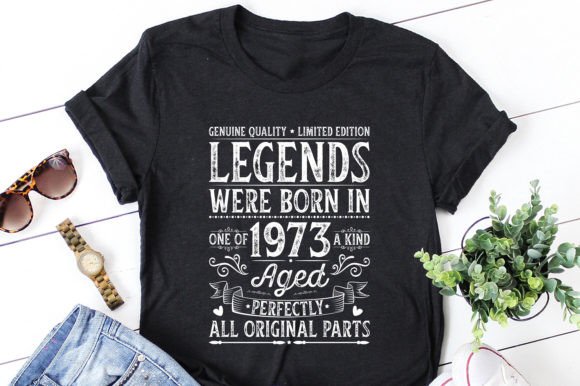 Legend Birthday T-Shirt Design Bundle