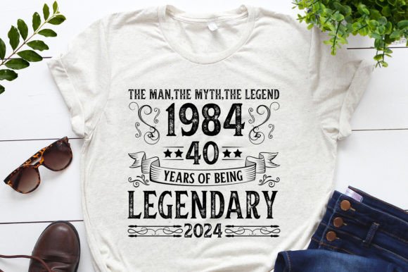 Legend Birthday T-Shirt Design Bundle